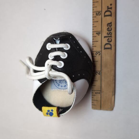 Build-a-Bear Workshop Black & White Saddle Shoes - Picture 9 of 9